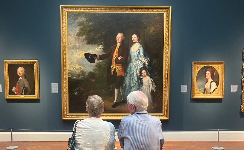 People sat in Holburne Museum - credit Betsy Francis